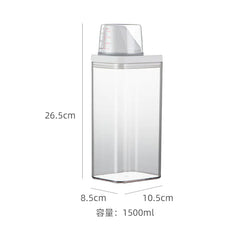 Transparent Detergent Container