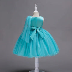 Bowknot Tulle Dress, Elegant Tulle Dress