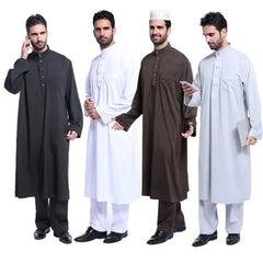 Men's Arab Middle Eastern Thobe Set TH805