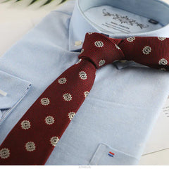 Stylish Korean Narrow Striped Tie for Men (Custom)