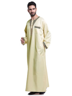 Men's Arab Middle Eastern Muslim Robe