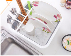Draining Kitchen Utensil Water Bowl Rack
