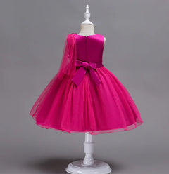 Bowknot Tulle Dress, Elegant Tulle Dress