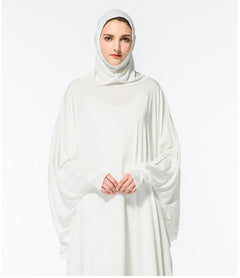 Arabic Muslim Women's Batwing Prayer Thobe Dress