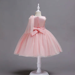 Bowknot Tulle Dress, Elegant Tulle Dress