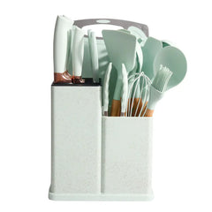 19-Piece Non-Stick Silicone Kitchen Utensil Set