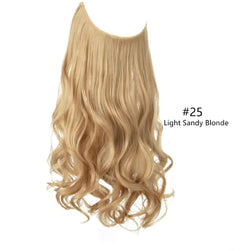 Women's Long Curly Large Wave Hair Extensions