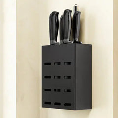 Nordic Minimalist Kitchen Storage Rack with Utensil Holder