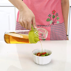 Glass Oil Dispenser for Kitchen Use