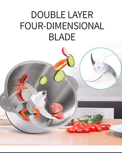 Multifunctional Electric Meat Grinder and Mixer