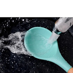 9-Piece Silicone Kitchen Utensil Set with Wood Handle