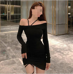 One-Shoulder Bodycon Dress