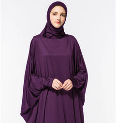 Arabic Muslim Women's Batwing Prayer Thobe Dress
