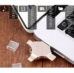 Dual Interface Metal USB Flash Drive