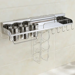 Stainless Steel Kitchen Utensil Storage Rack