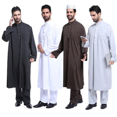 Men's Arab Middle Eastern Thobe Set TH805