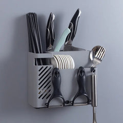 Multifunctional Kitchen Utensil Organizer with Chopstick Holder