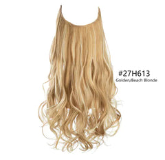 Women's Long Curly Large Wave Hair Extensions