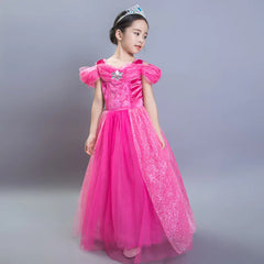 Frozen Princess Dress, Cinderella Performance Kids Dress