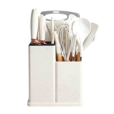 19-Piece Non-Stick Silicone Kitchen Utensil Set