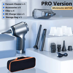 2-in-1 Cordless Car Vacuum & Air Pump
