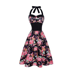 Plus Size Vintage Gothic Bohemian Party Dress