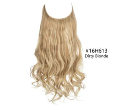 Women's Long Curly Large Wave Hair Extensions