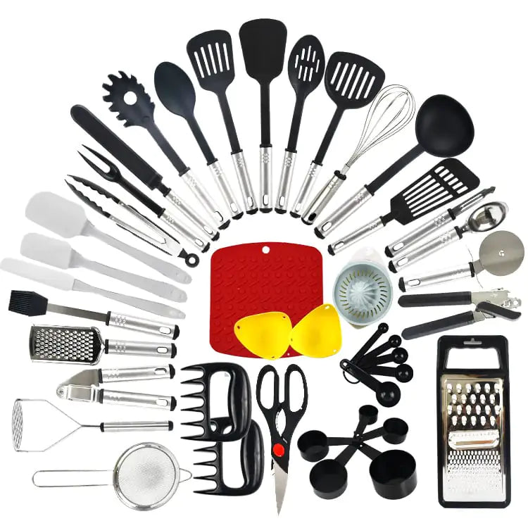 44-Piece Nylon Non-Stick Kitchen Utensil Set