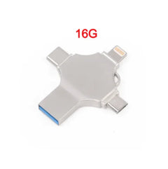 Dual Interface Metal USB Flash Drive