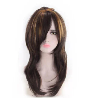 Trendy Ombre Wigs with Middle-Length Curls (Wholesale)