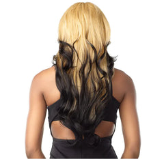 Wholesale Women's Long Wavy Wig with Middle Parting