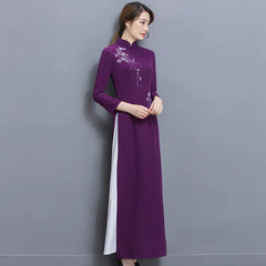 Improved Cheongsam, Tea Dress, Vintage Dress
