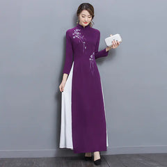 Improved Cheongsam, Tea Dress, Vintage Dress