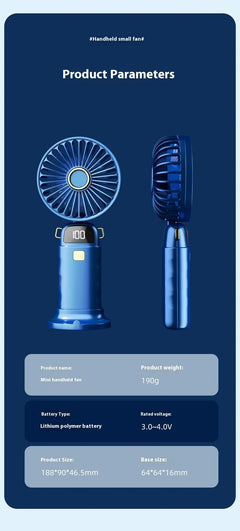 Mini USB Portable Handheld Desktop Fan