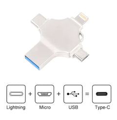 Dual Interface Metal USB Flash Drive