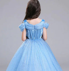 Frozen Princess Dress, Cinderella Performance Kids Dress