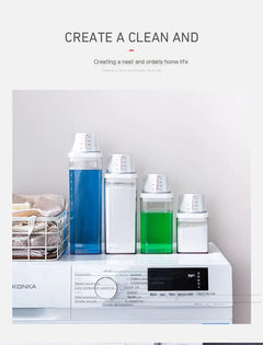 Transparent Detergent Container