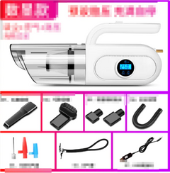 4-in-1 Car Vacuum and High-Power Air Pump