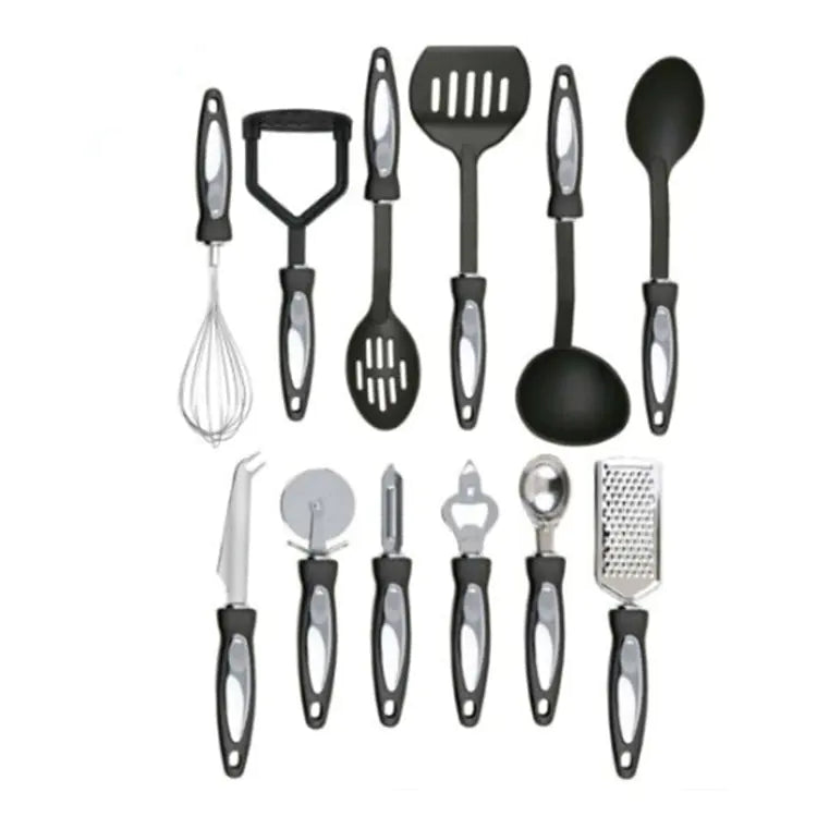 Nylon Kitchen Utensil Set with 12 Pieces (Direct Sale)