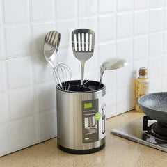 Stainless Steel Multi-Functional Utensil Holder