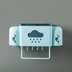 Bathroom Storage Rack and Kitchen Utensil Holder