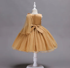 Bowknot Tulle Dress, Elegant Tulle Dress