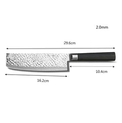Damascan Kitchen Knife - German Craftsmanship, Compact
