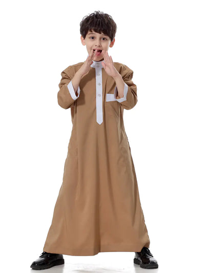Arabian Middle Eastern Boys' Thobe - TH873