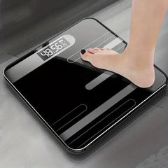 Smart Rechargeable Tempered Glass Body Scale
