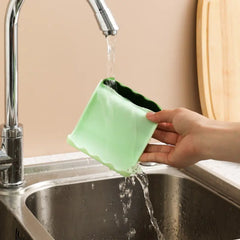 Creative Kitchen Pot Lid and Utensil Storage Rack