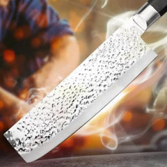 Damascan Kitchen Knife - German Craftsmanship, Compact