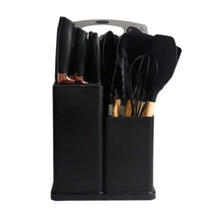 19-Piece Non-Stick Silicone Kitchen Utensil Set