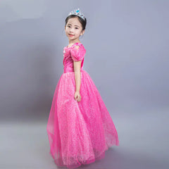 Frozen Princess Dress, Cinderella Performance Kids Dress