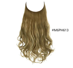 Women's Long Curly Large Wave Hair Extensions